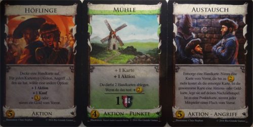 Dominion ErgänzungsSet Basisspiel / Die Intrige Brettspielpoesie