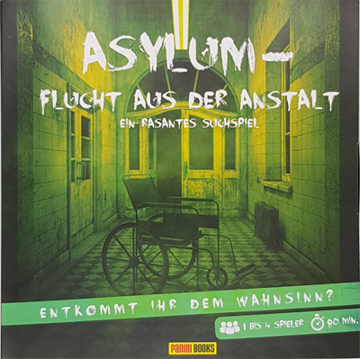 Unterhaltung Spiele & Rätsel Brettspiele Panini Brettspiele Asylum Flucht aus der Anstalt Escape Spiel Exit Game Rästel 
