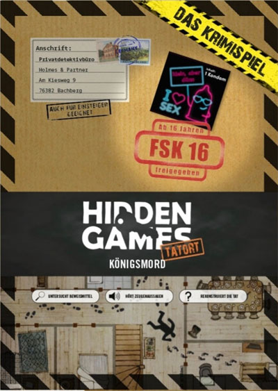Hidden Games Tatort Königsmord - Cover