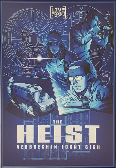 Live Mission Game: The Heist - Cover