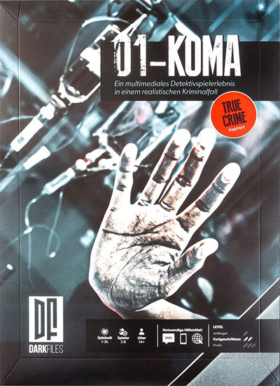 Dark Files: Koma Cover
