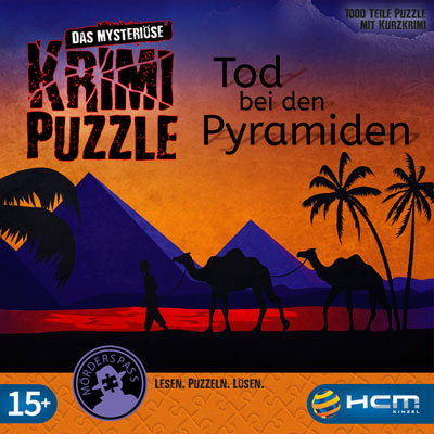 Krimi Puzzle: Tod bei den Pyramiden - Cover