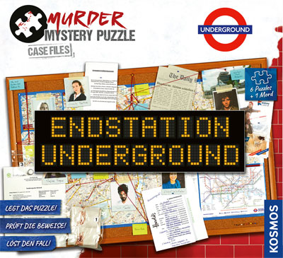 Murder Mystery Puzzle: Endstation Underground Cover 