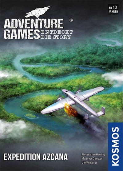 Adventure Games: Expedition Azcana  - Cover