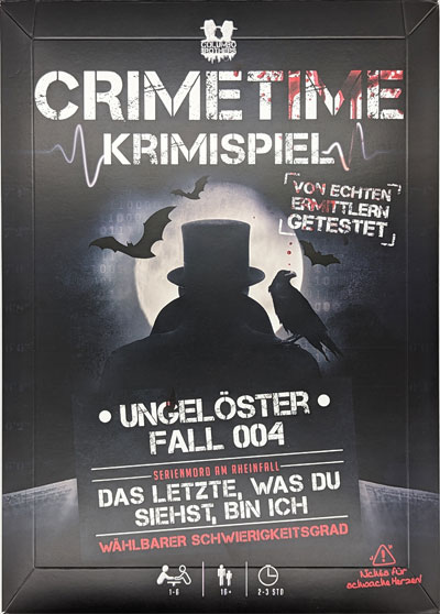 Crimetime: Ungelöster Fall 004 - Cover