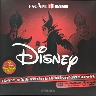 Escape Game: Disney Villains - Cover
