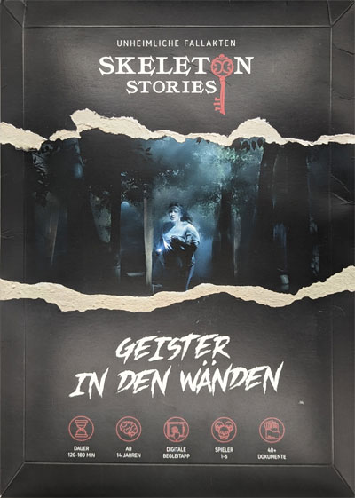 Skeleton Stories: Geister in den Wänden - Cover