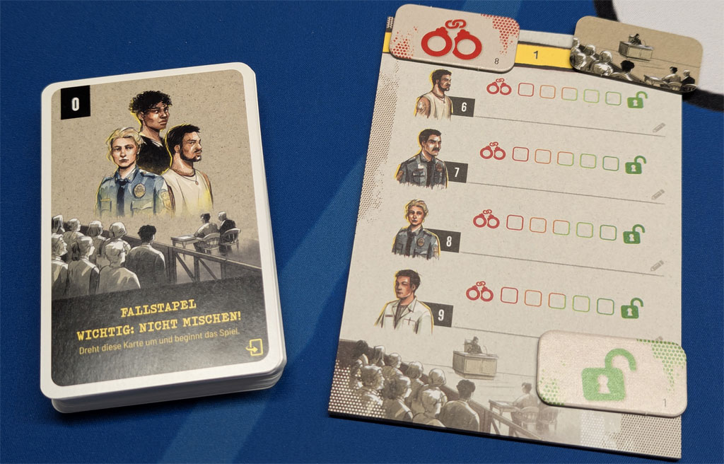 Die Jury - Spielmaterial