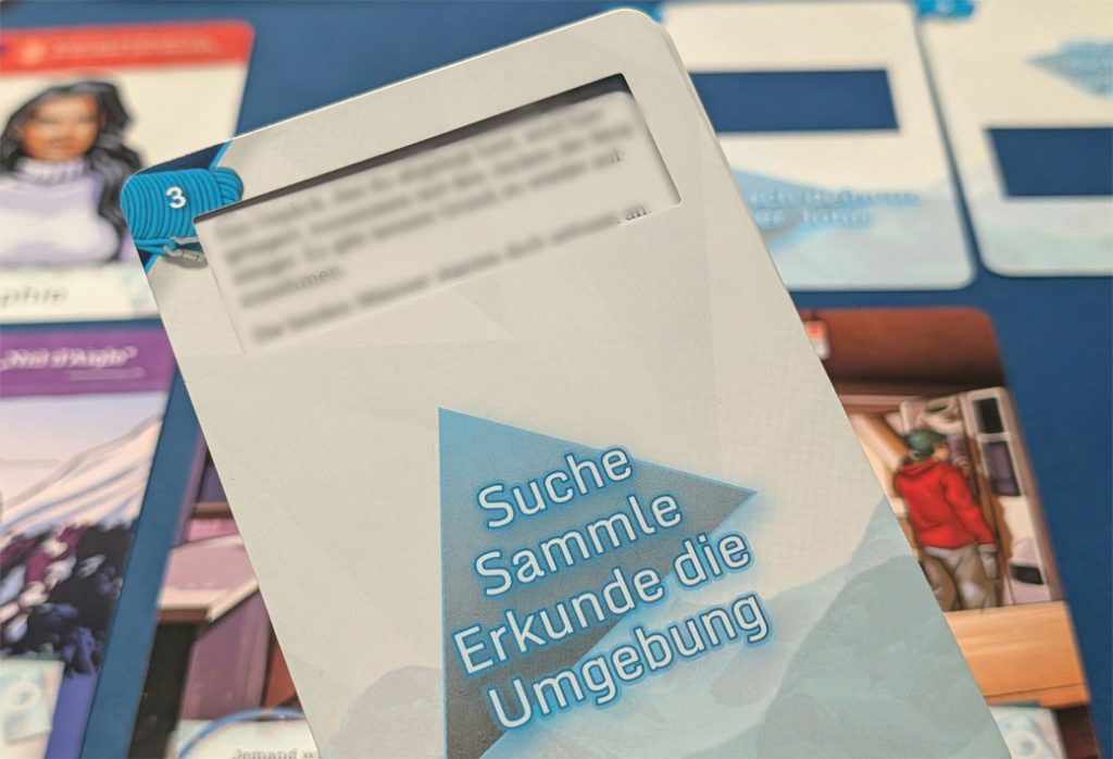 Back Tales: Verschollen unterm Eis - Karten