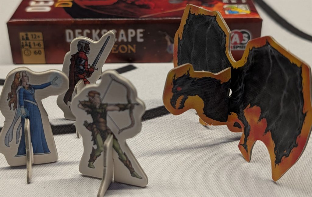 Deckscape: Dungeon - Spielmaterial