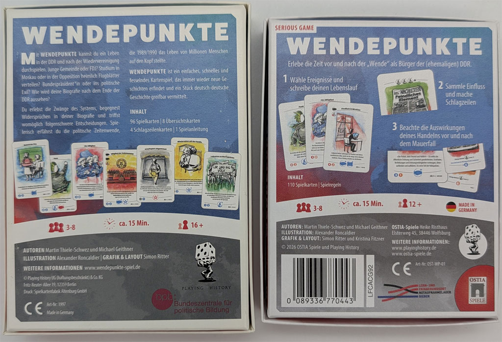 Wendepunkte Rückseiten