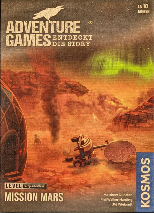 Adventure Games: Mission Mars Cover