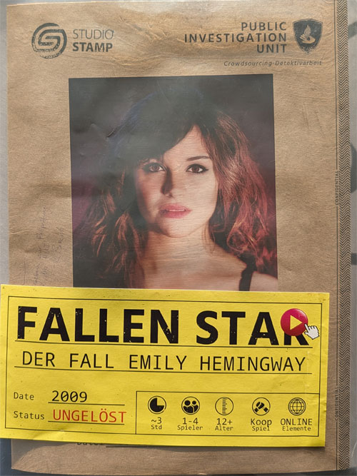 Fallen Star: Der Fall Hemingway - Cover