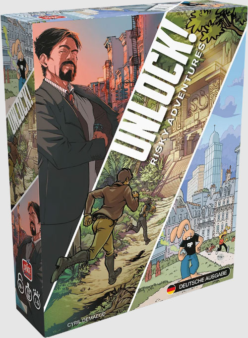 Unlock! Risky Adventures - Cover